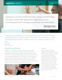 Designvox, a human-centered strategy, design and technology firm