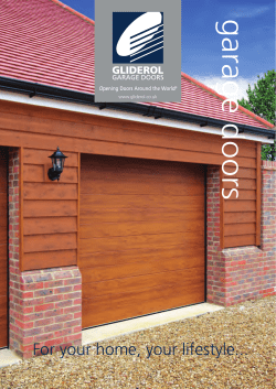 to read Gliderol`s garage door brochure
