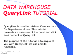 QueryLink Tutorial