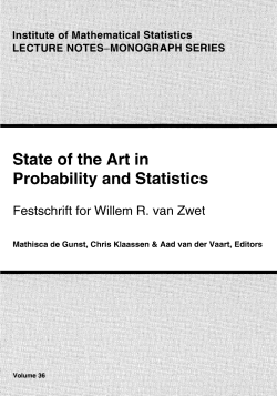 State of the Art in Probability and Statistics