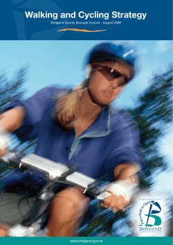 Bridgend Walking and Cycling Strategy