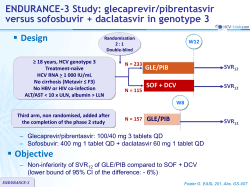ENDURANCE-3 Study - HCV