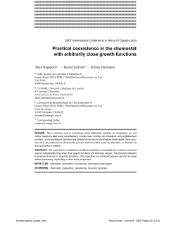 Practical coexistence in the chemostat with arbitrarily close growth