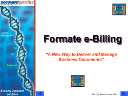 A New Way to Deliver and Manage Business