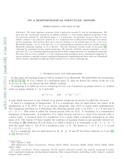 On a semitopological polycyclic monoid