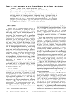 Reaction path zero-point energy from diffusion Monte Carlo