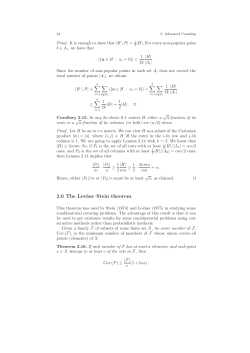 Lovasz-Stein theorem