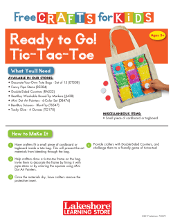 Ready to Go! Tic-Tac-Toe