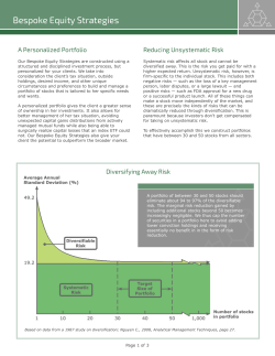 Bespoke Equity Strategies