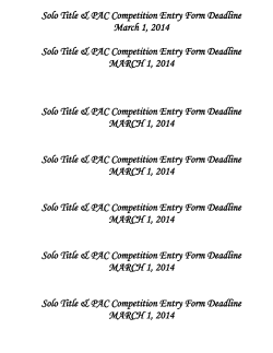 Dance Masters of America, Inc