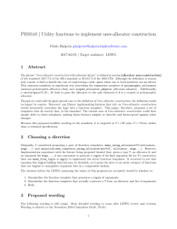 P0591r0 | Utility functions to implement uses