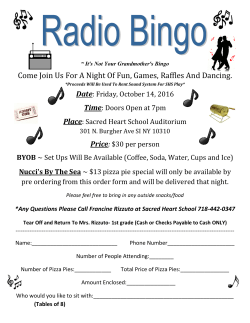 Come Join Us For A Night Of Fun, Games, Raffles And Dancing.