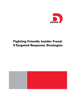 Fighting Friendly Insider Fraud: 5 Targeted Response Strategies