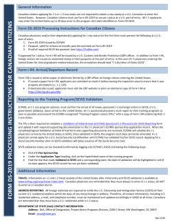 form ds-2019 processing instruction s for can a dian citizens