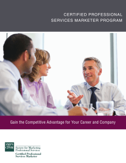 Gain the Competitive Advantage for Your Career and Company