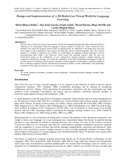 Design and Implementation of a 3D Multi