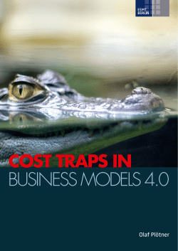 business models 4.0 - ESMT Knowledge