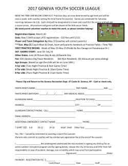 2017 geneva youth soccer league