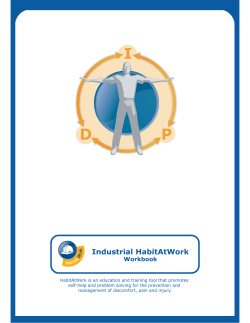 Industrial HabitAtWork booklet