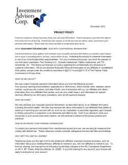 privacy policy - AO Wealth Advisory