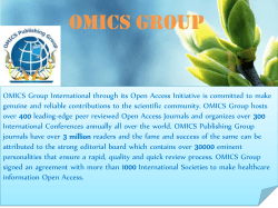 PPT Version - OMICS International