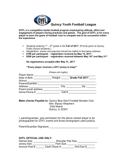 Quincy Youth Football League