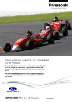 formula ford and toughbook cf-d1 prove perfect racing
