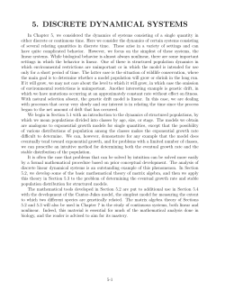5. discrete dynamical systems