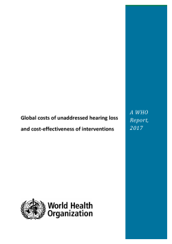 Global costs of unaddressed hearing loss and cost