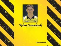 Presentation about Robert Lewandowski