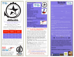 Heads or Tails Registration 2015