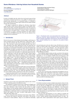 Scene Affordance: Inferring Actions from Household Scenes