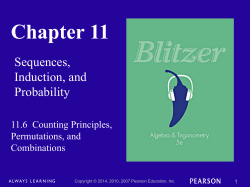 Example: Using the Fundamental Counting Principle