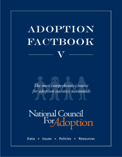 adoption factbook v - National Council for Adoption