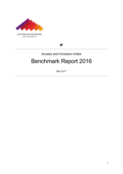 About the Access and Inclusion Index