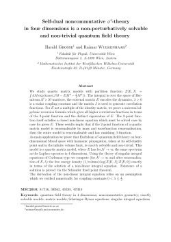 Self-dual noncommutative &phi;4-theory in four dimensions is a non