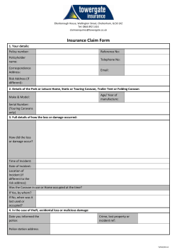 Claim Form - Towergate Insurance