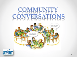 Community Conversations