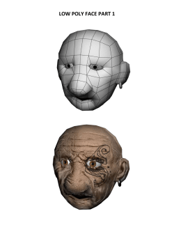Low Poly Face Pt. 1