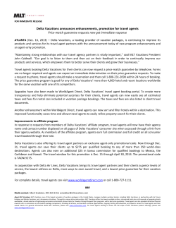 Delta Vacations brings the Caribbean closer to