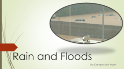 Rain and Floods