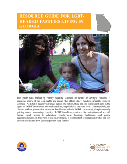 georgia - Family Equality Council