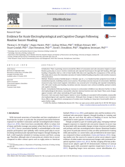 Evidence for Acute Electrophysiological and
