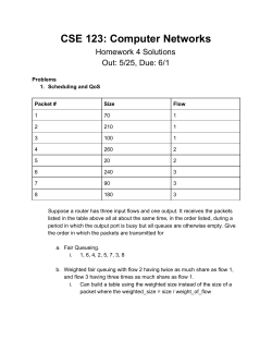 CSE 123: Computer Networks