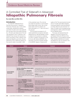 Idiopathic Pulmonary Fibrosis