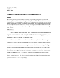Jenny Jun Yue Zhang WRIT340 Illumin Paper From biology to