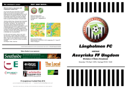L&aring;ngholmen FC Assyriska FF Ungdom