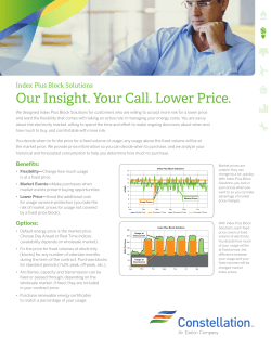 Our Insight. Your Call. Lower Price.