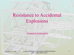EXPLOSION Classification of resistance curves