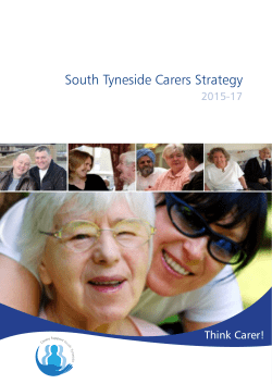 South Tyneside Carers Strategy